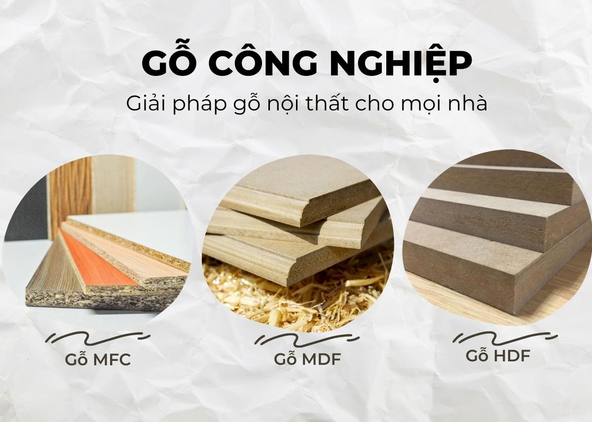 Cùng Nội thất giá rẻ Phan Thiết - Hoàng Phong điểm qua top 7+ loại gỗ công nghiệp tốt nhất trên thị trường hiện nay